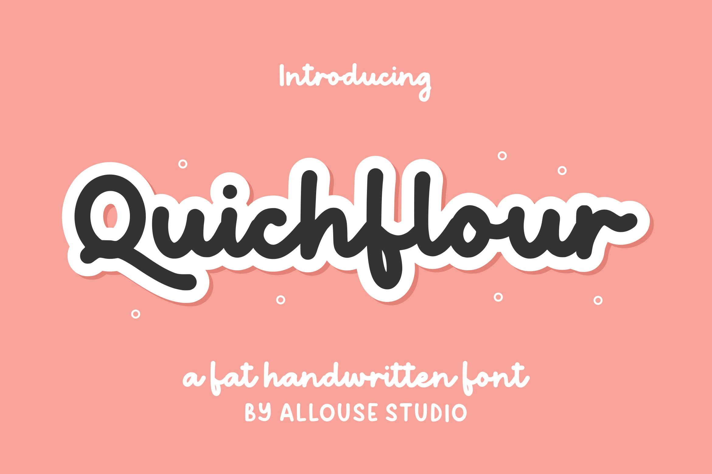 Quichflour Font