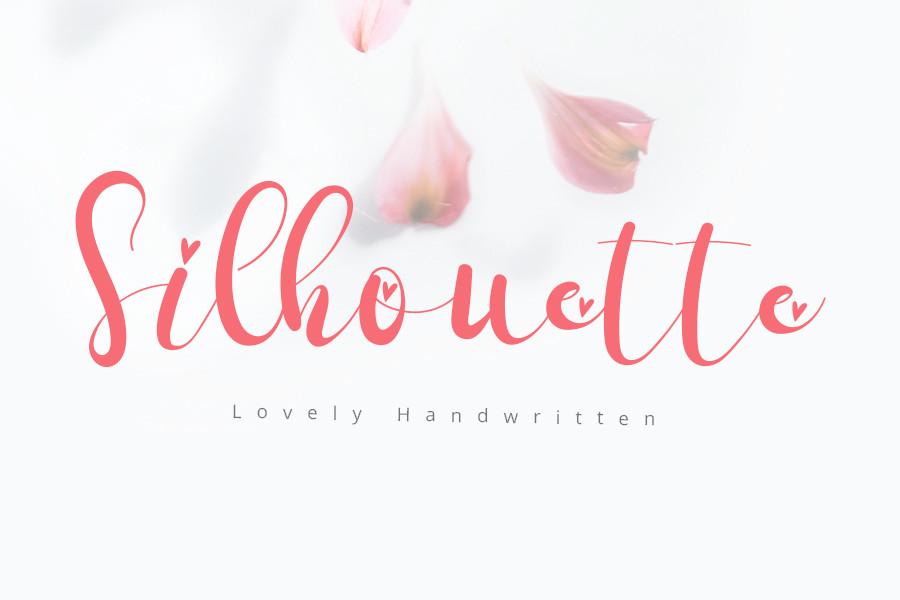 Silhouette Font