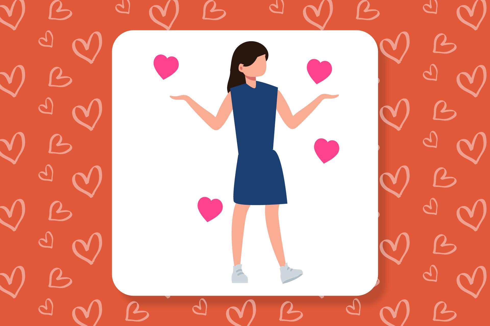 Valentine Person Graphic
