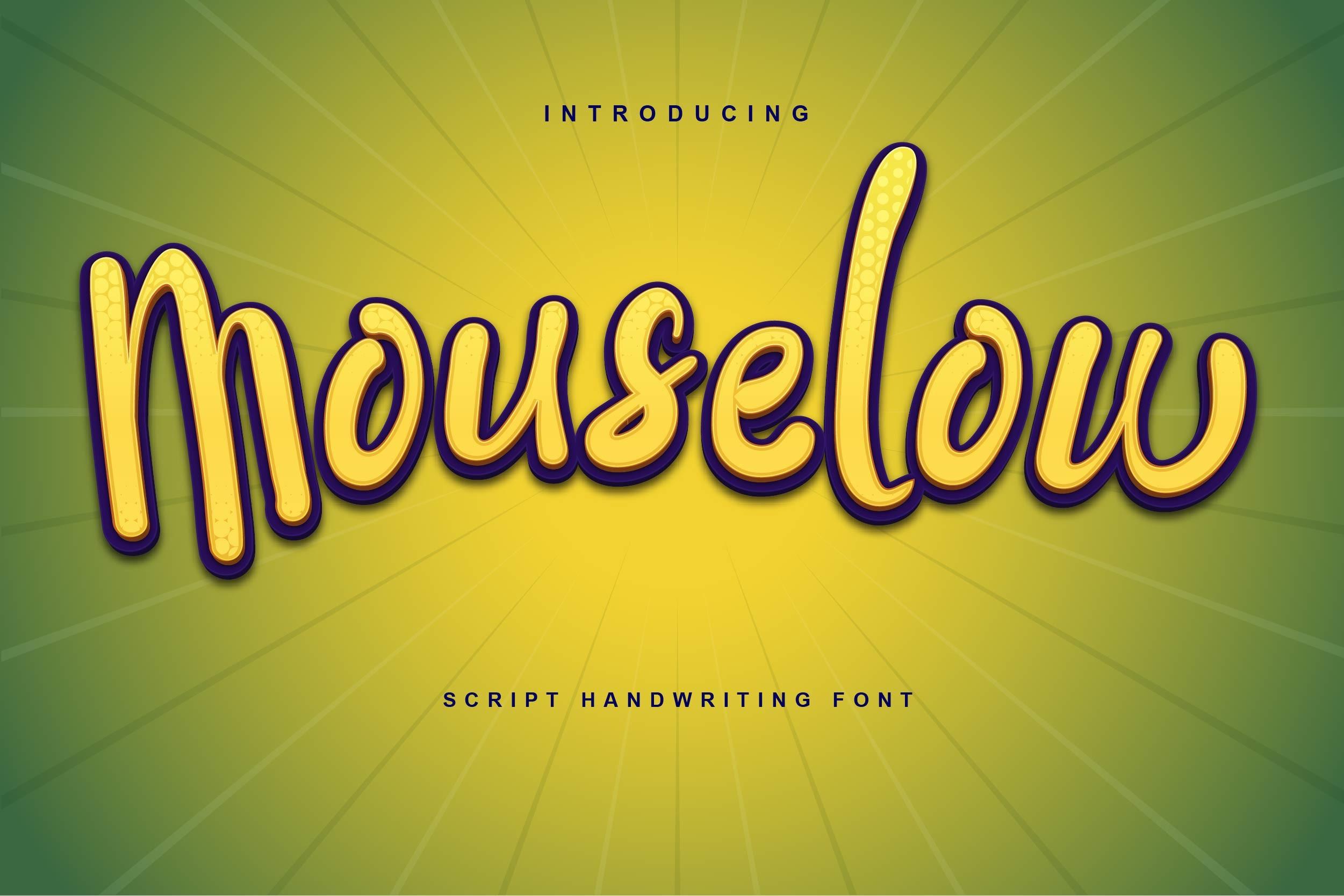 Mouselow Font