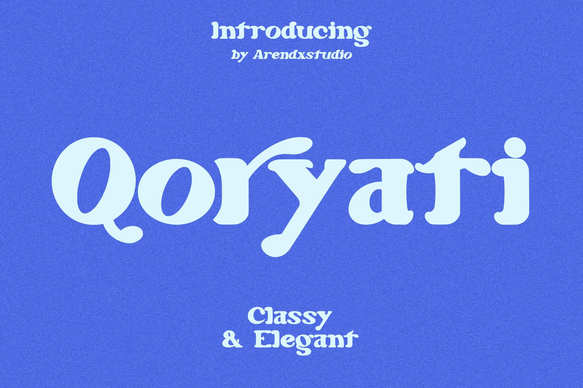 Qoryati Font