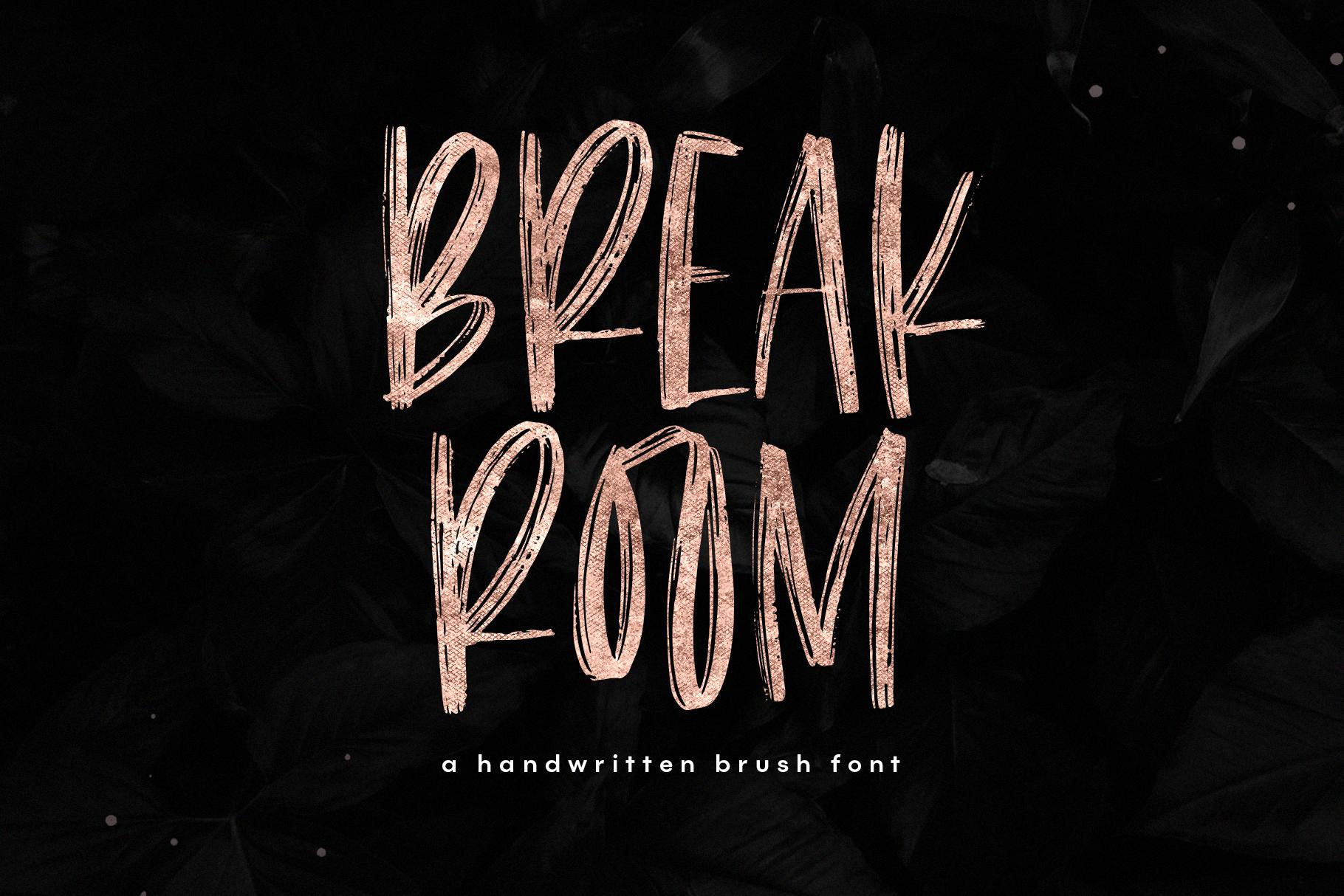 Breakroom Font