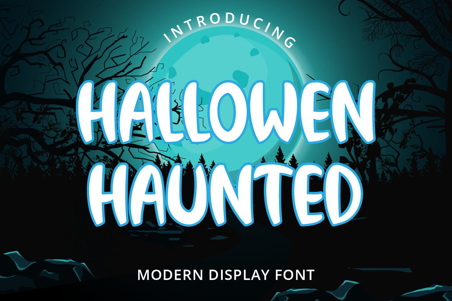 Halloween Haunted Font