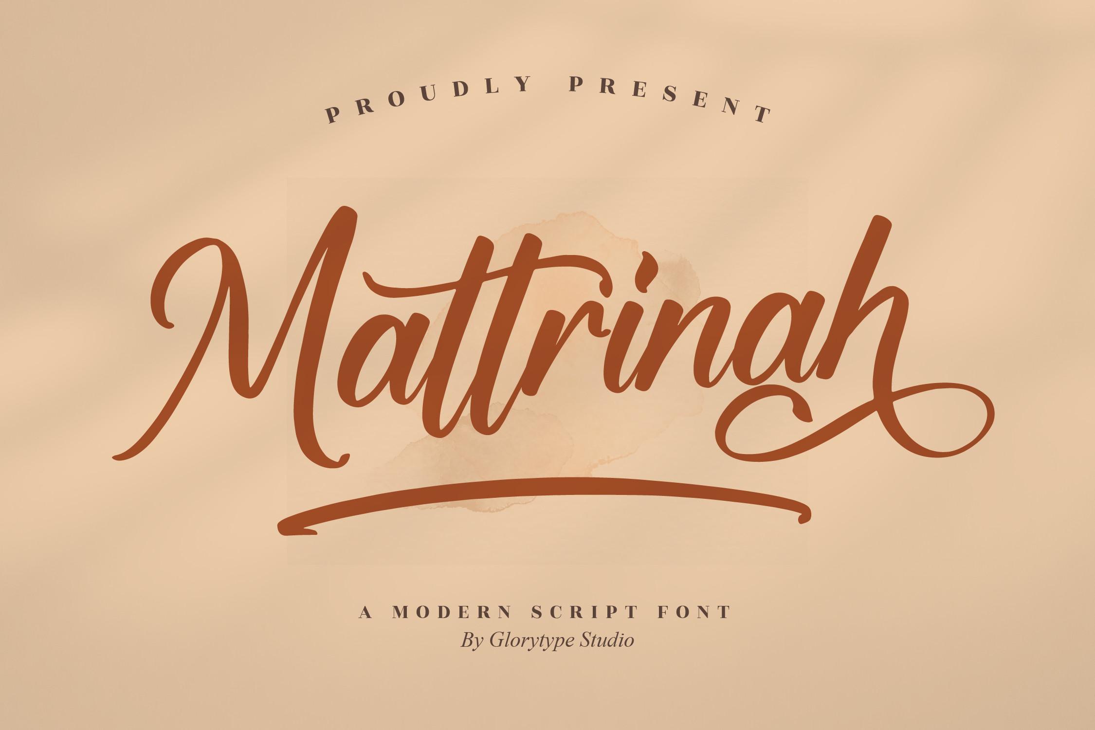 Mattrinah Font