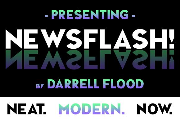 Newsflash Font
