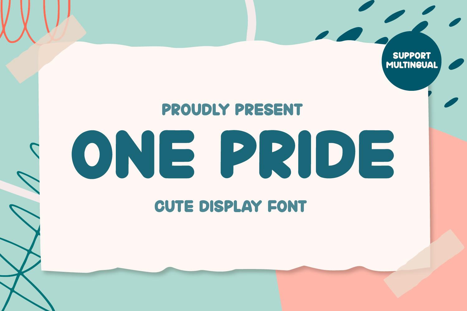 One Pride Font