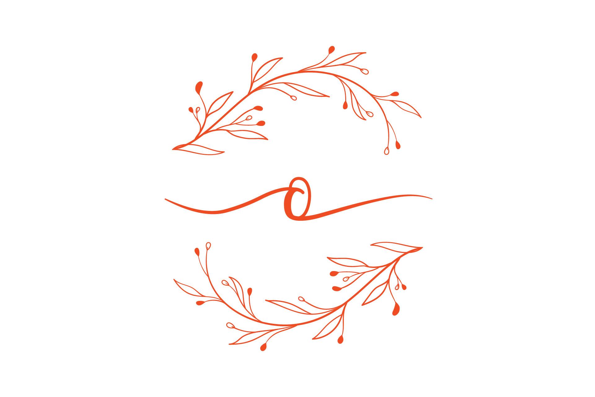Monogram Letter O Symbol