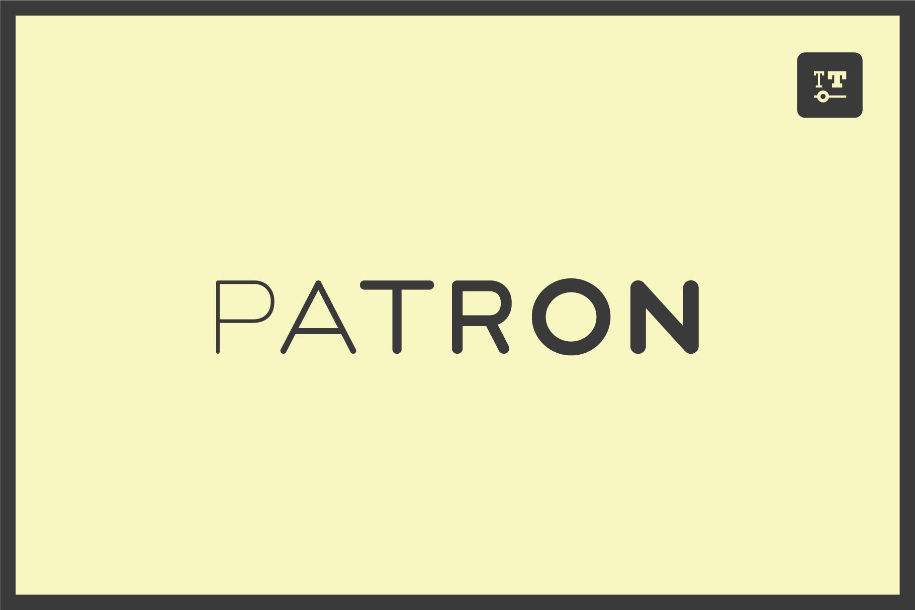 Patron Font