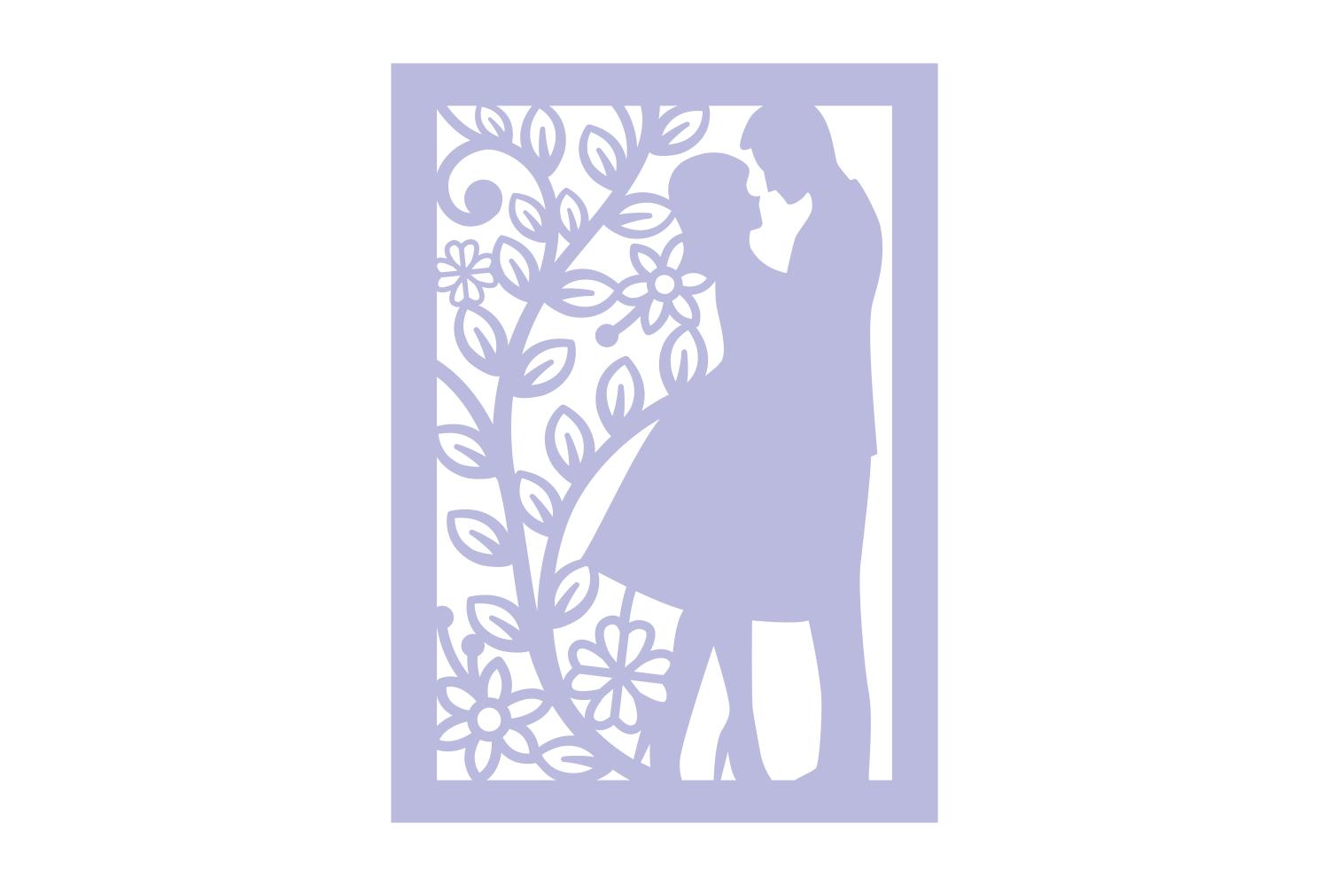 Couple Silhouette Wedding