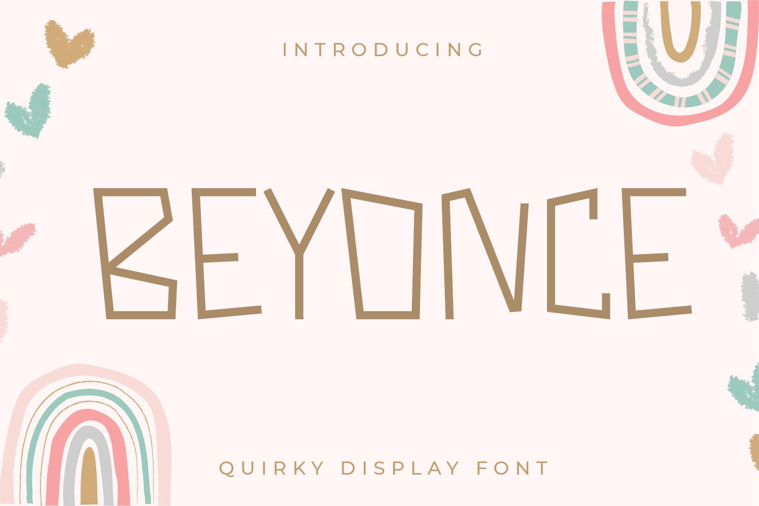 Beyonce Font