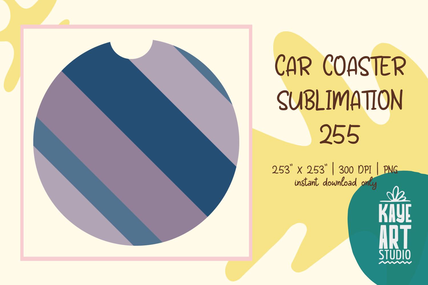 Car Coaster Sublimation PNG 255