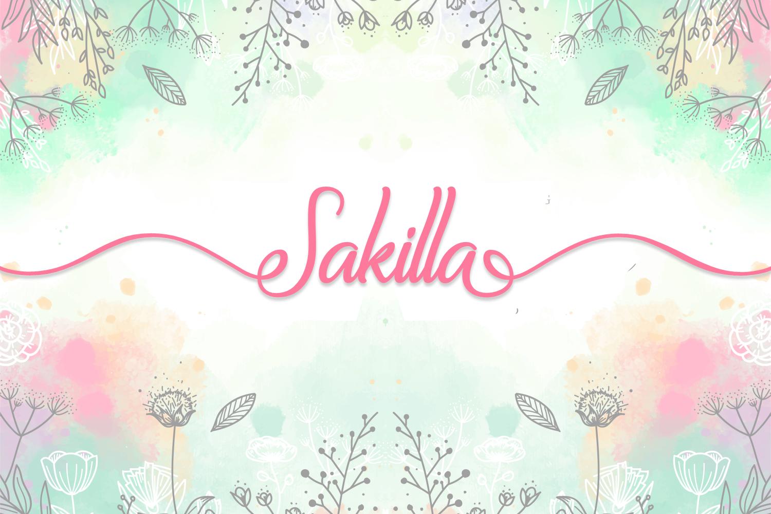 Sakilla Font