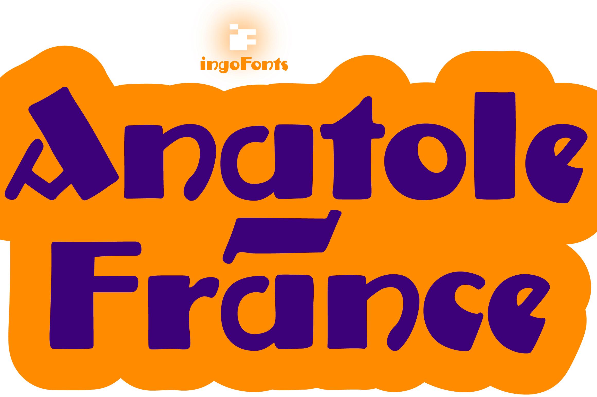 Anatole France Font