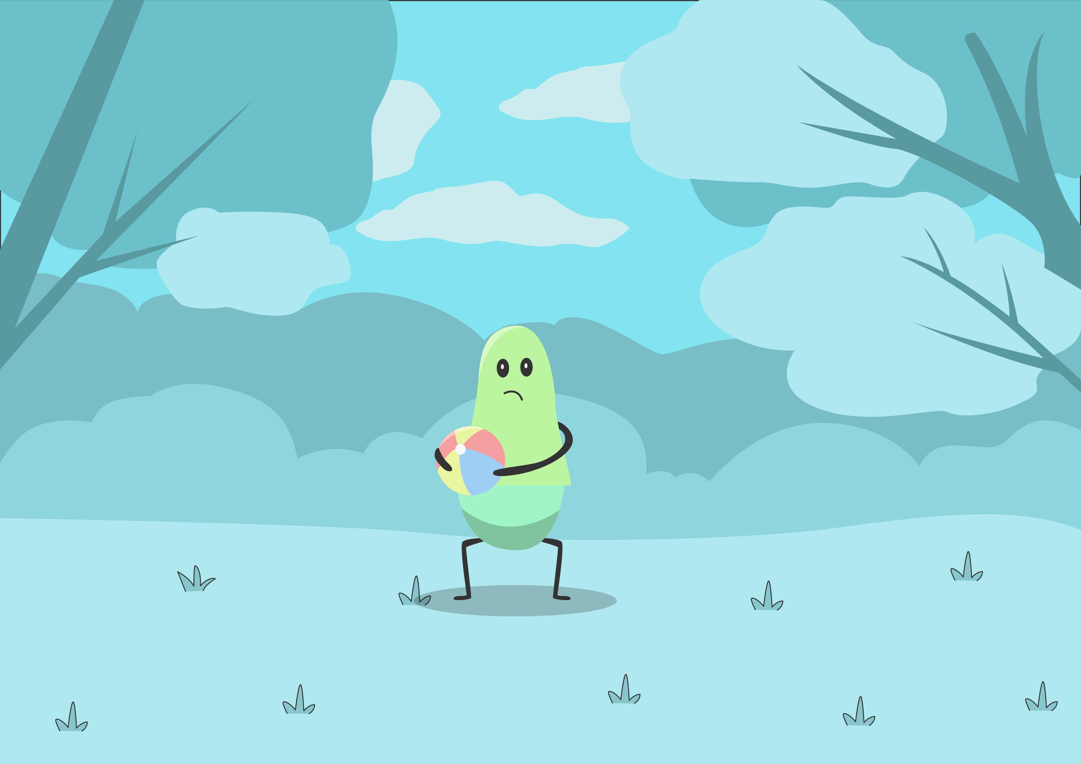 Cute Peanut Dumb Illustration #313