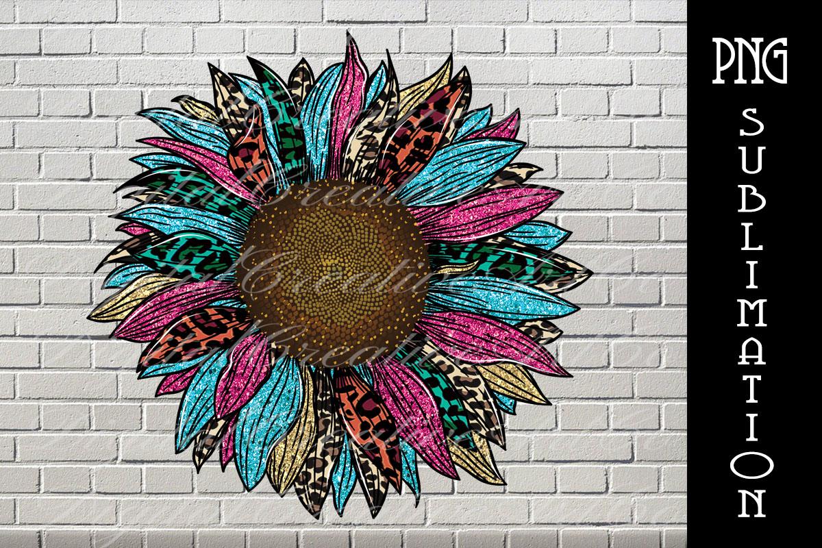 Sunflower Western Sublimation Colorful