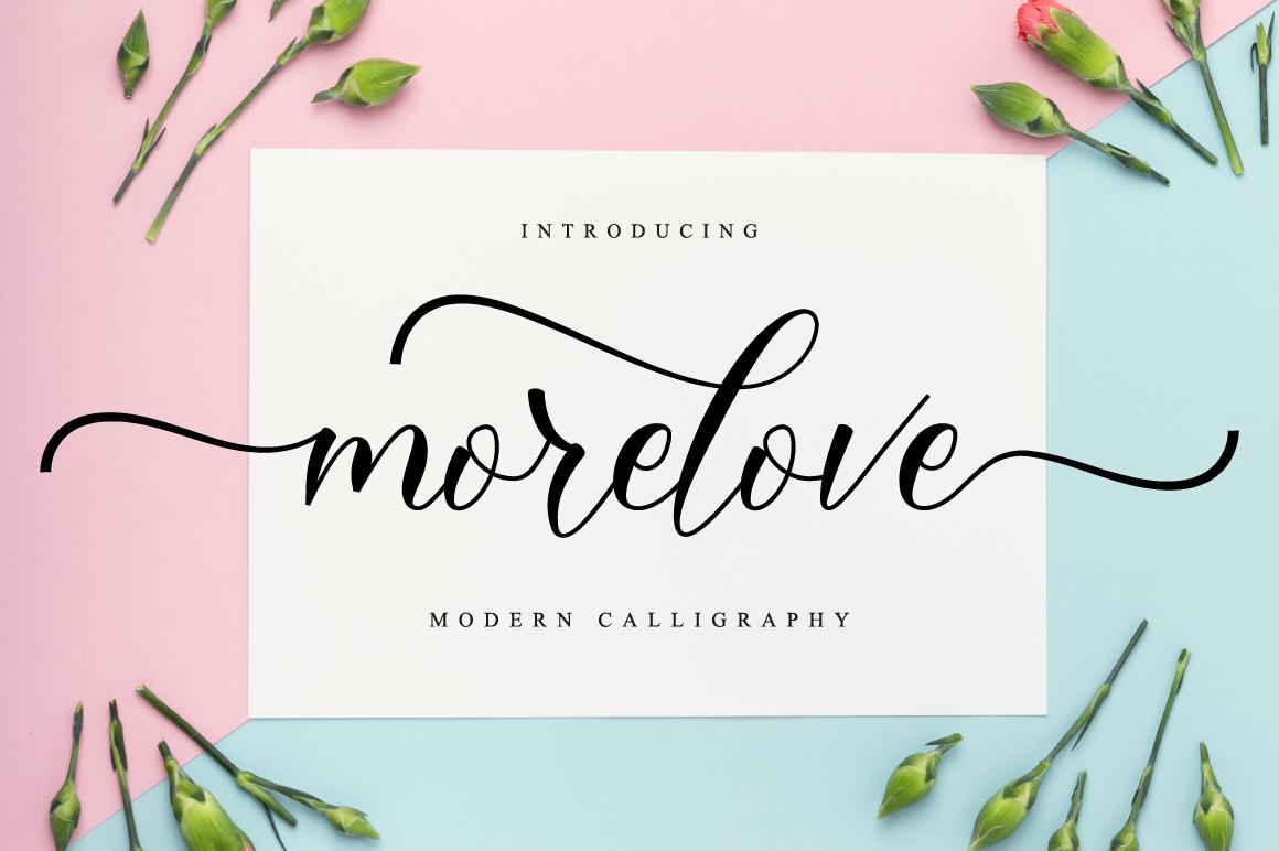 Morelove Font