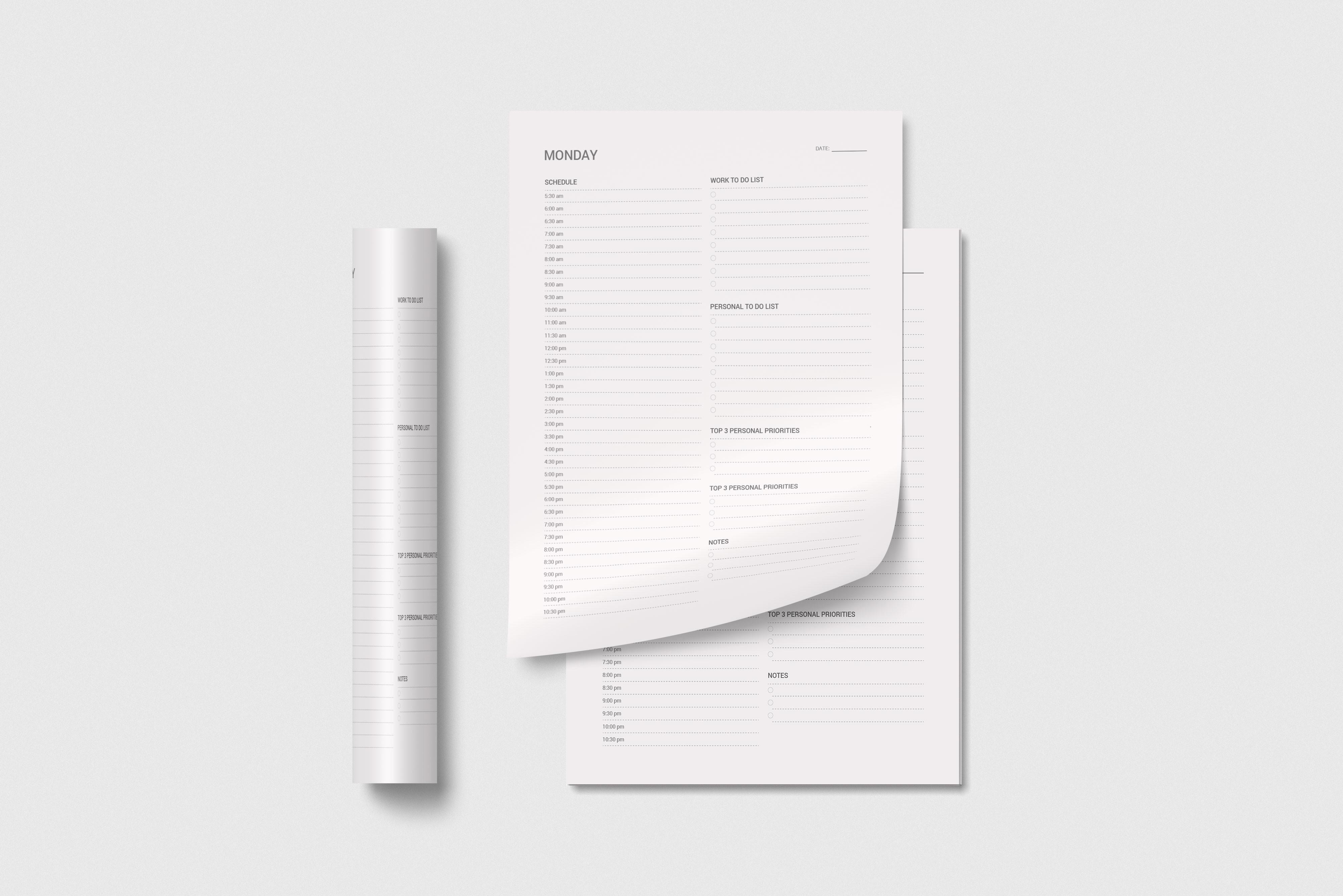 Work for Home, Daily Planner 2022