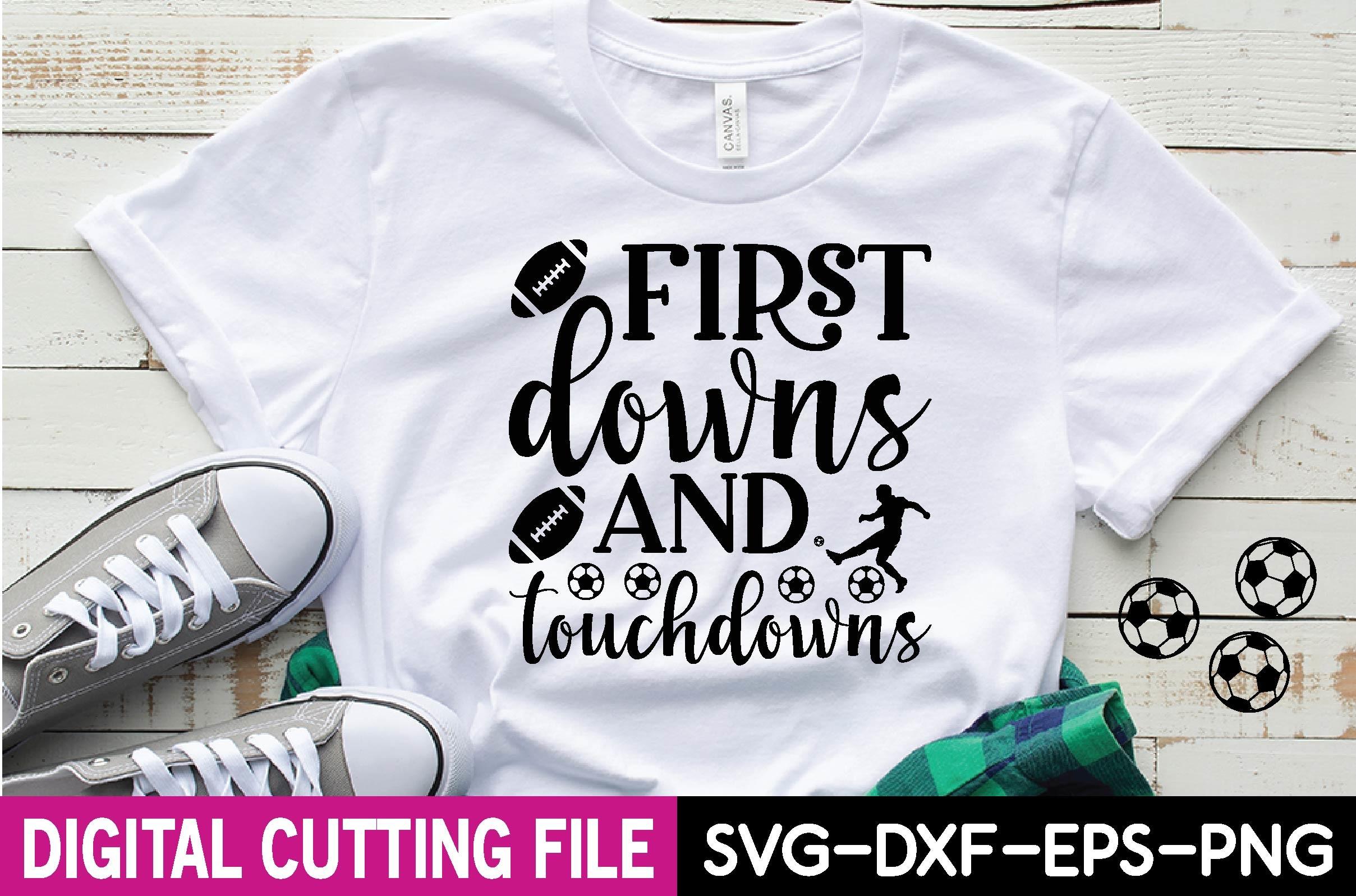 First Downs and Touchdowns Svg
