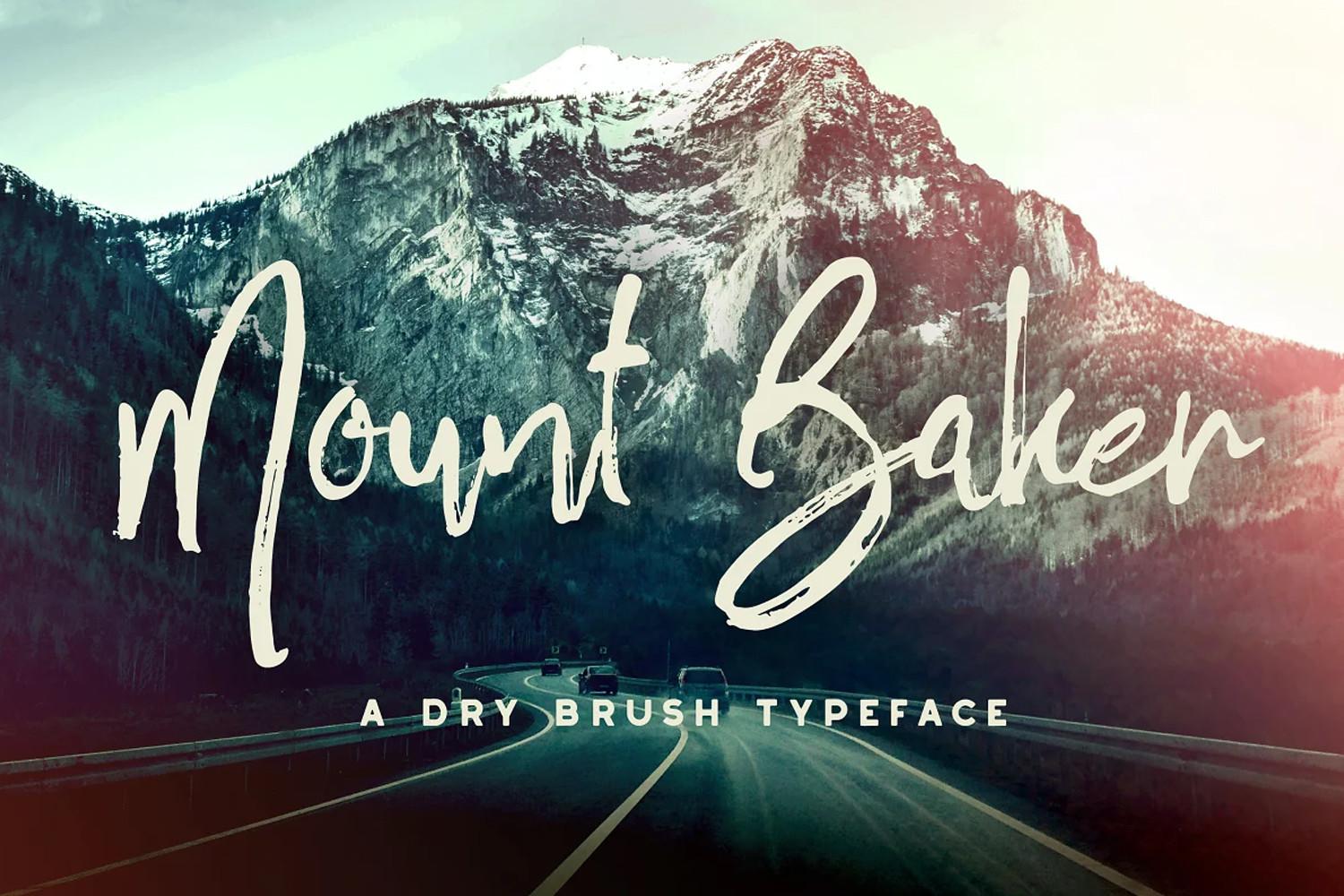 Mount Baker Font