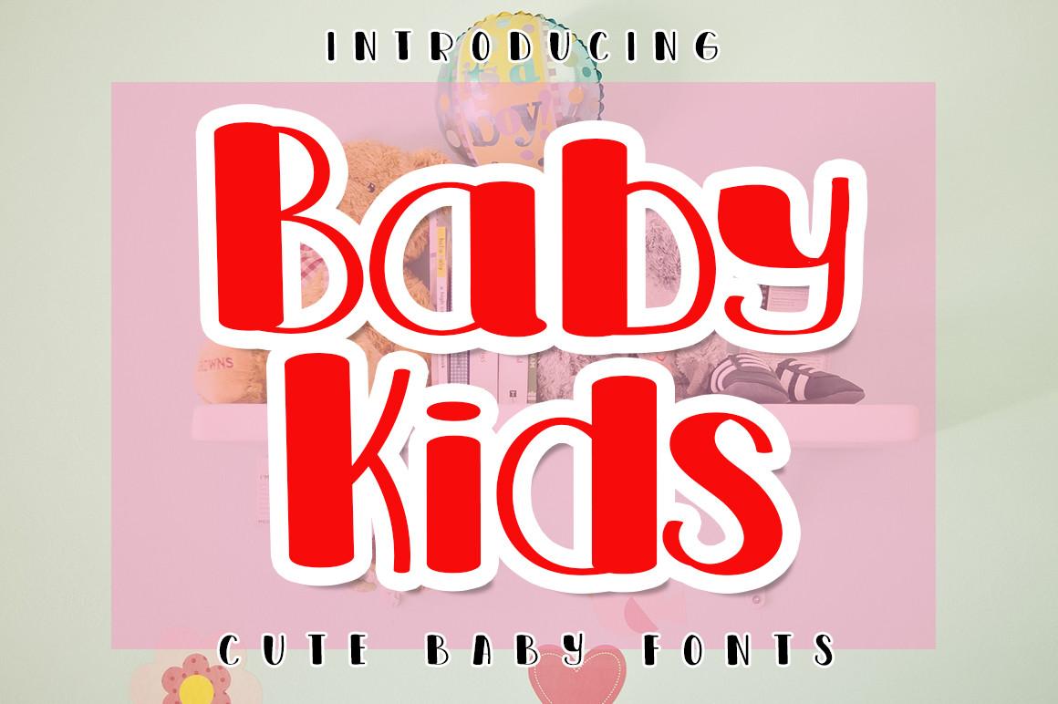 Baby Kids Font