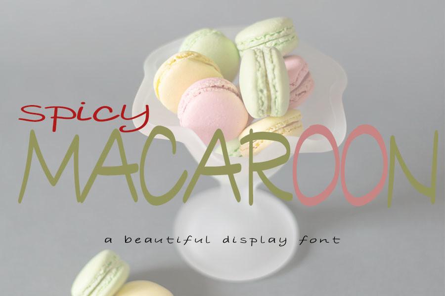 Spicy Macaroon Font