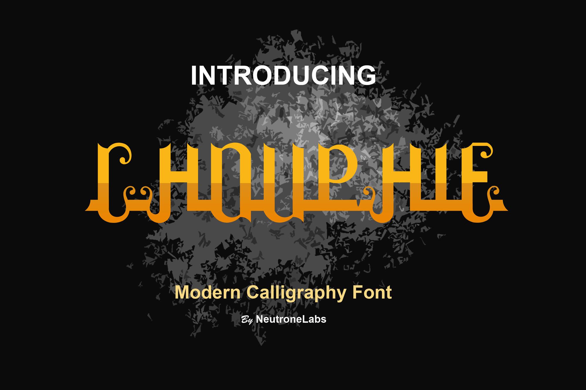 Chouphie Font
