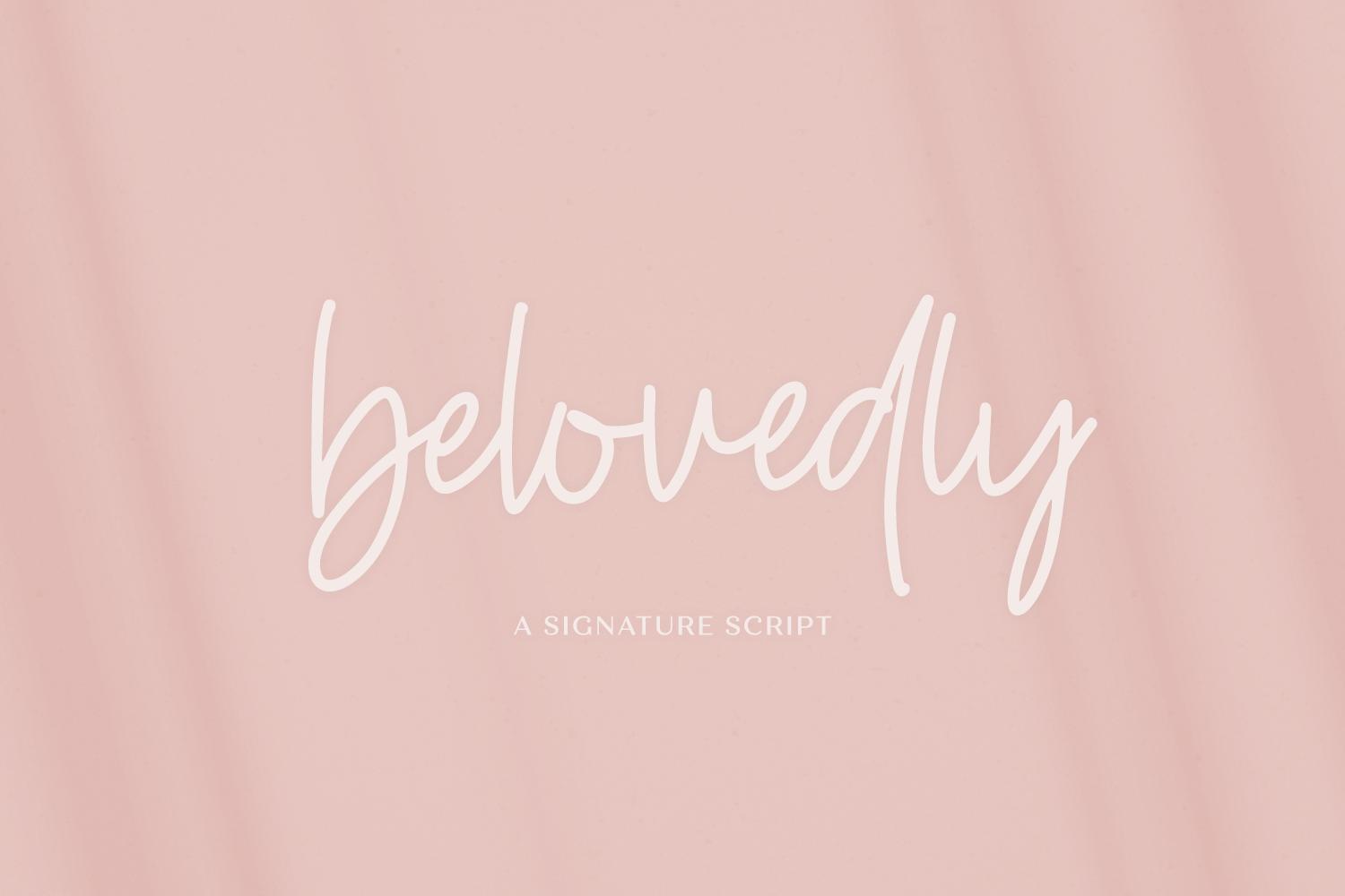 Belovedly Font