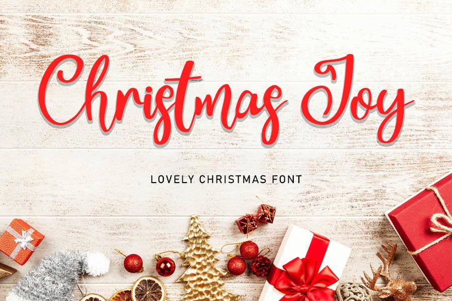 Christmas Joy Font