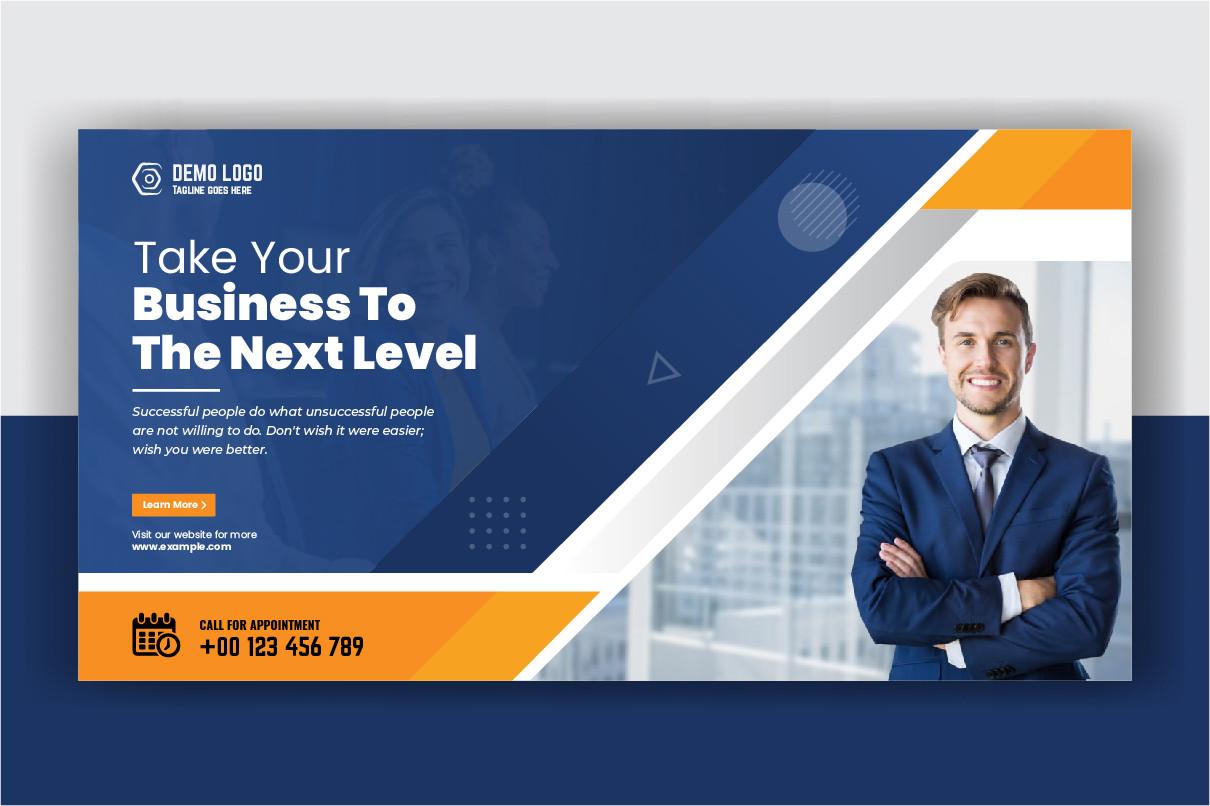 Business Conference Web Banner Design