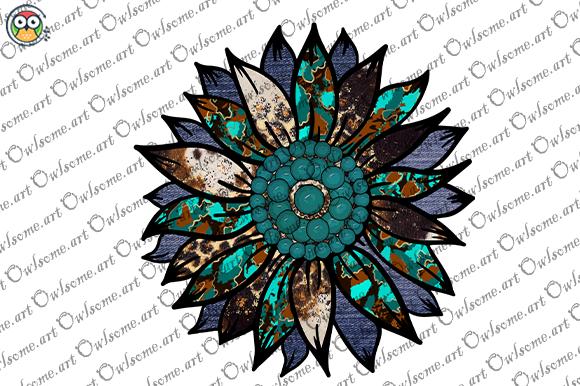 Sunflower Western Sublimation