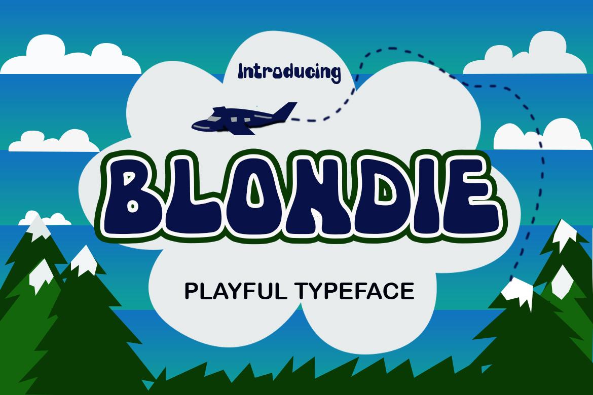 Blondie Font