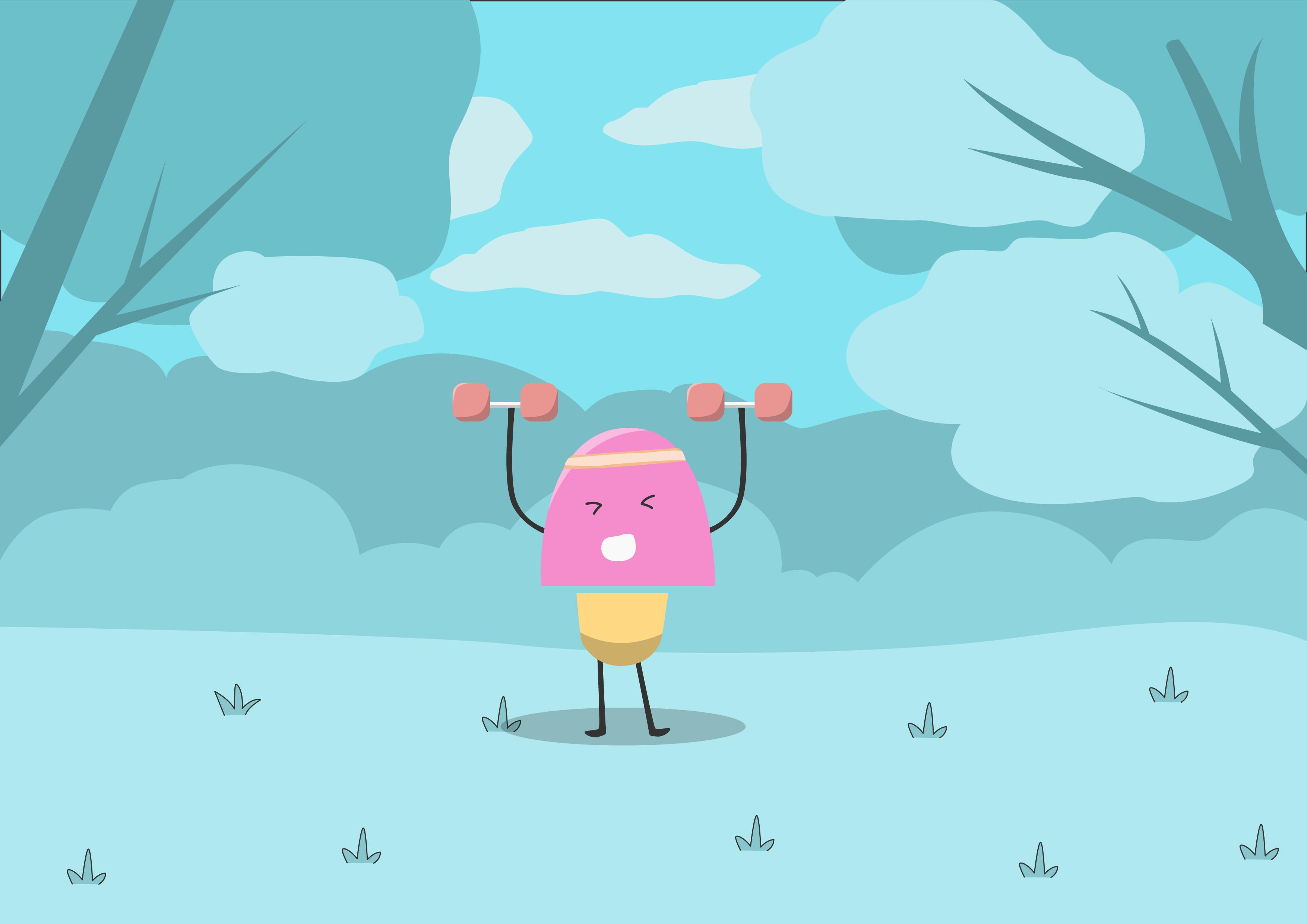 Cute Peanut Dumb Illustration #323