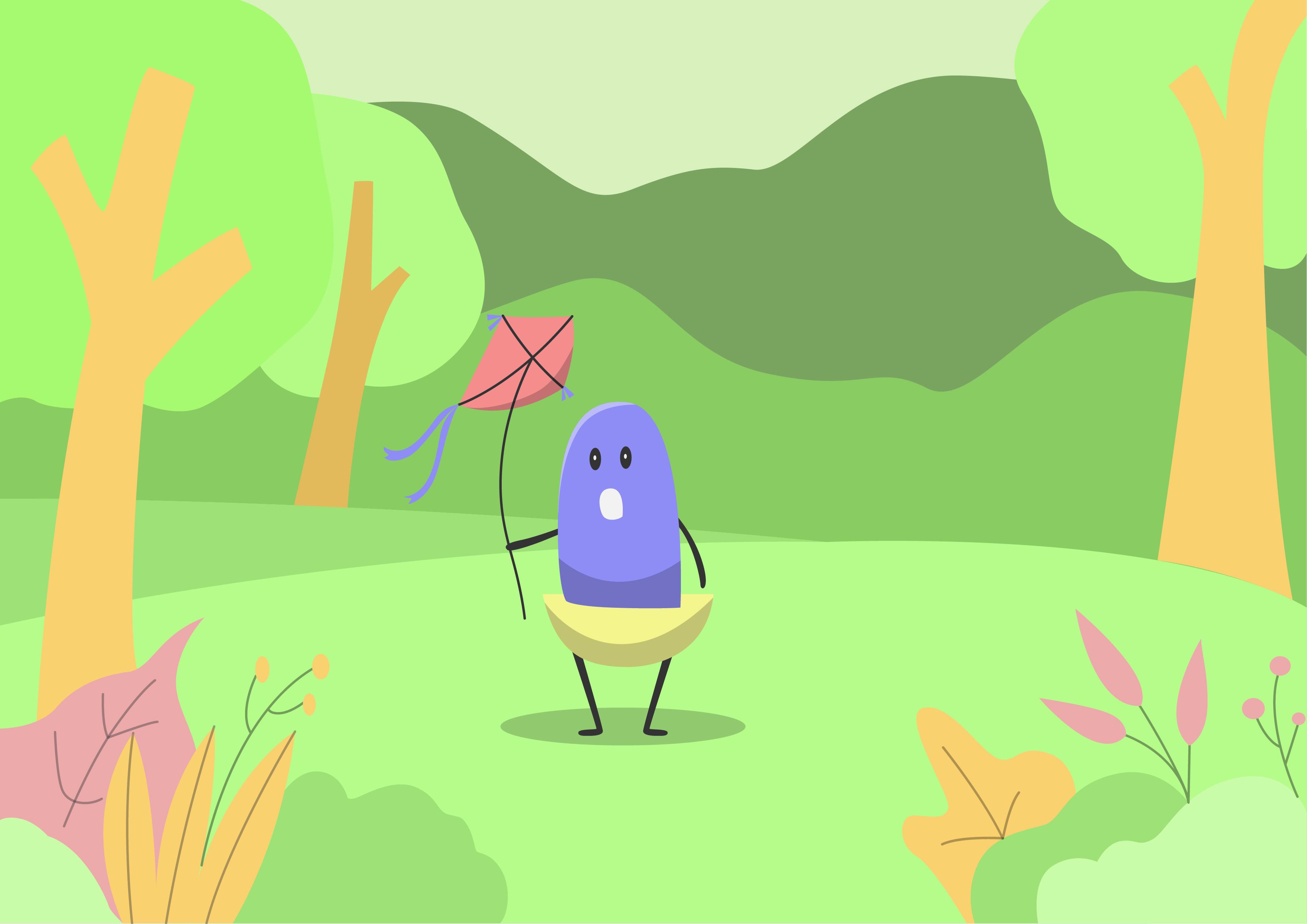 Cute Peanut Dumb Illustration #347