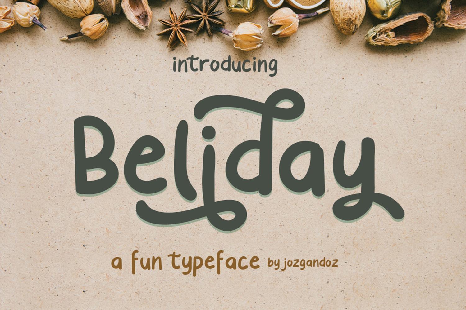 Beliday Font