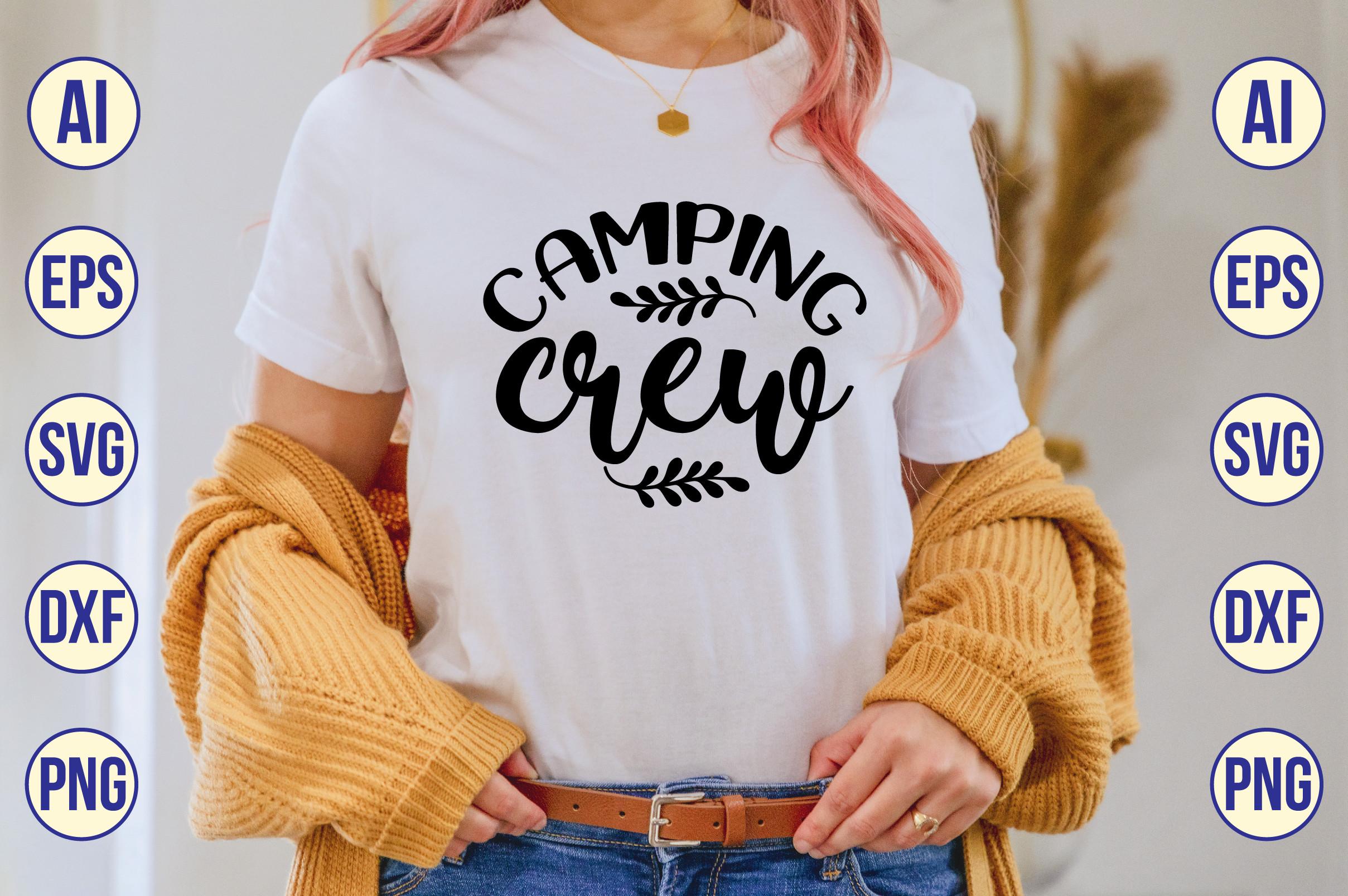 Camping Crew Svg