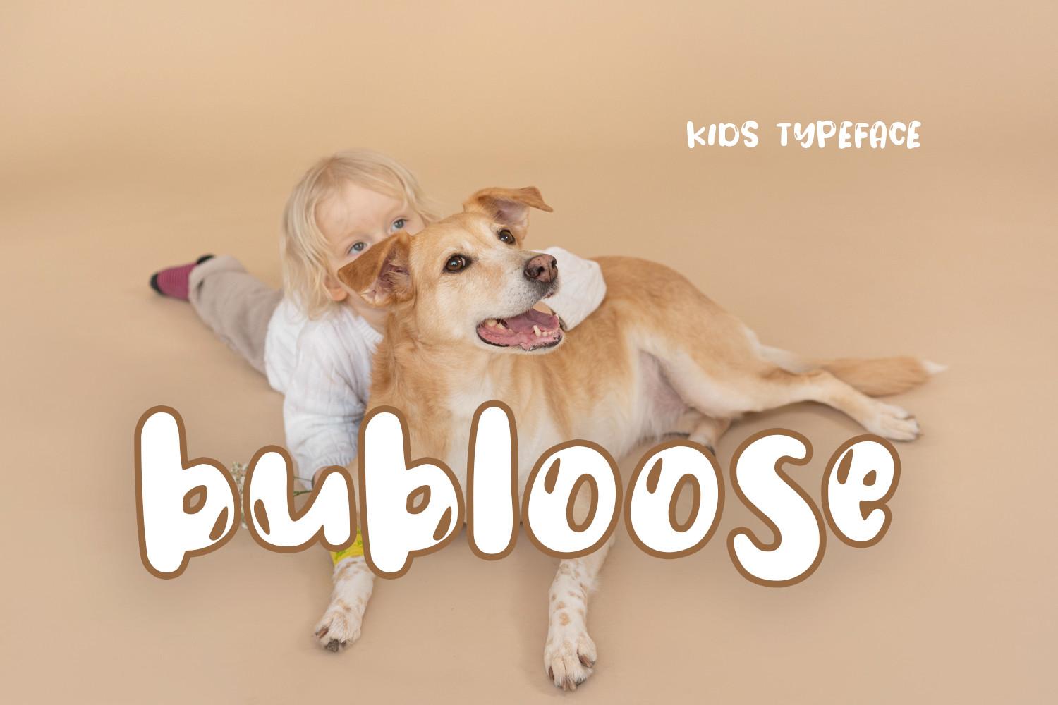 Bubloose Font