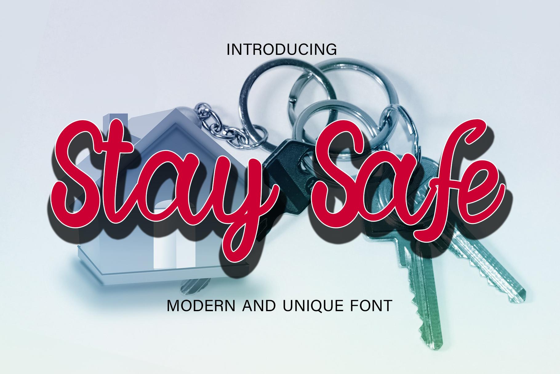 Stay Safe Font