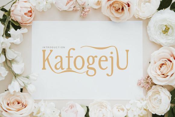 Kafogeju Font