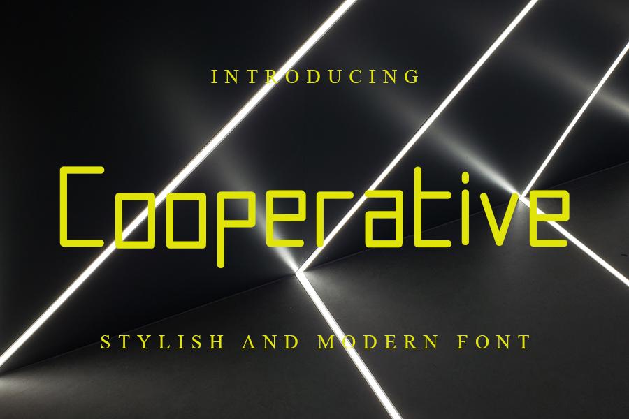 Cooperative Font