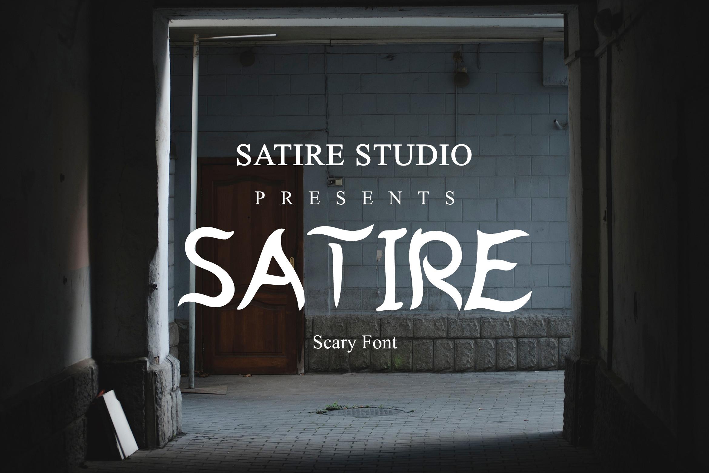 Satire Font