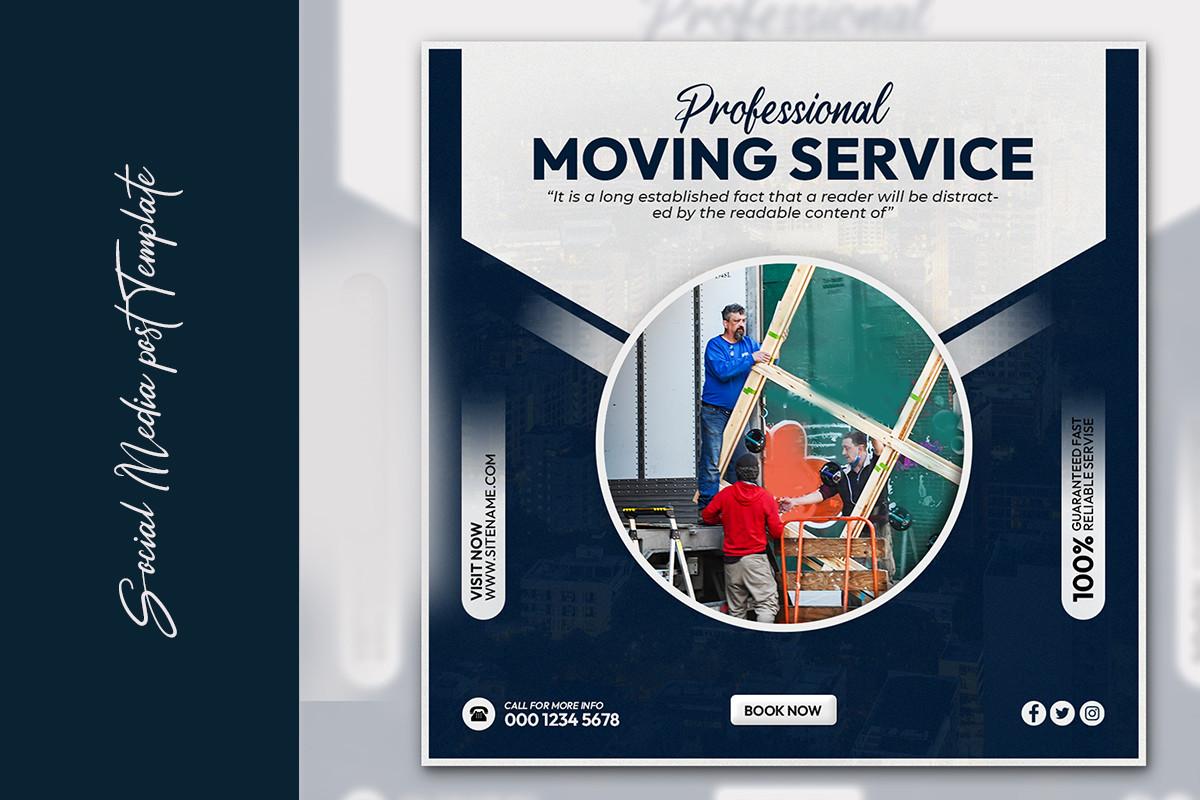 Moving Service Social Media Post