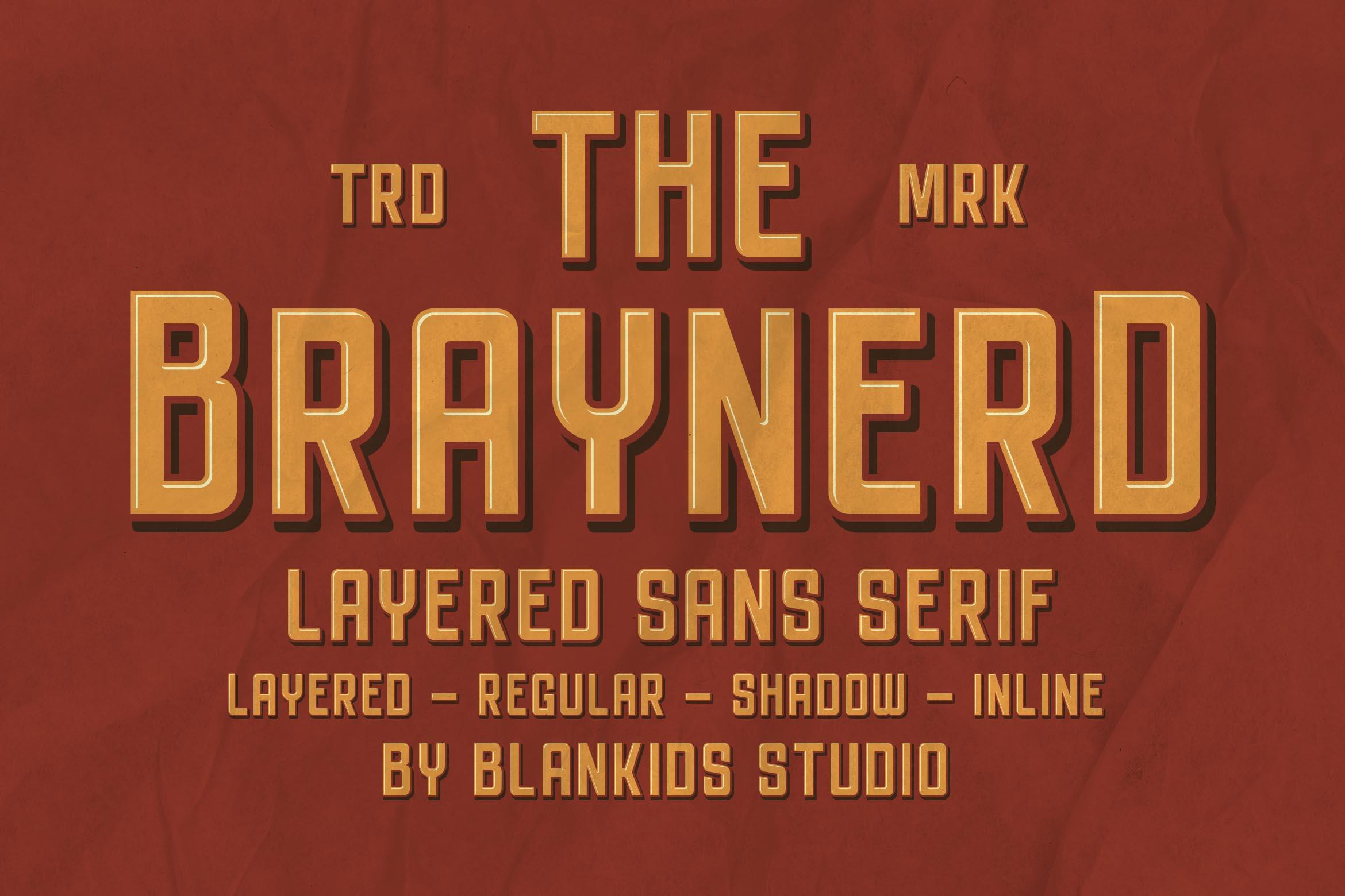 Braynerd Font