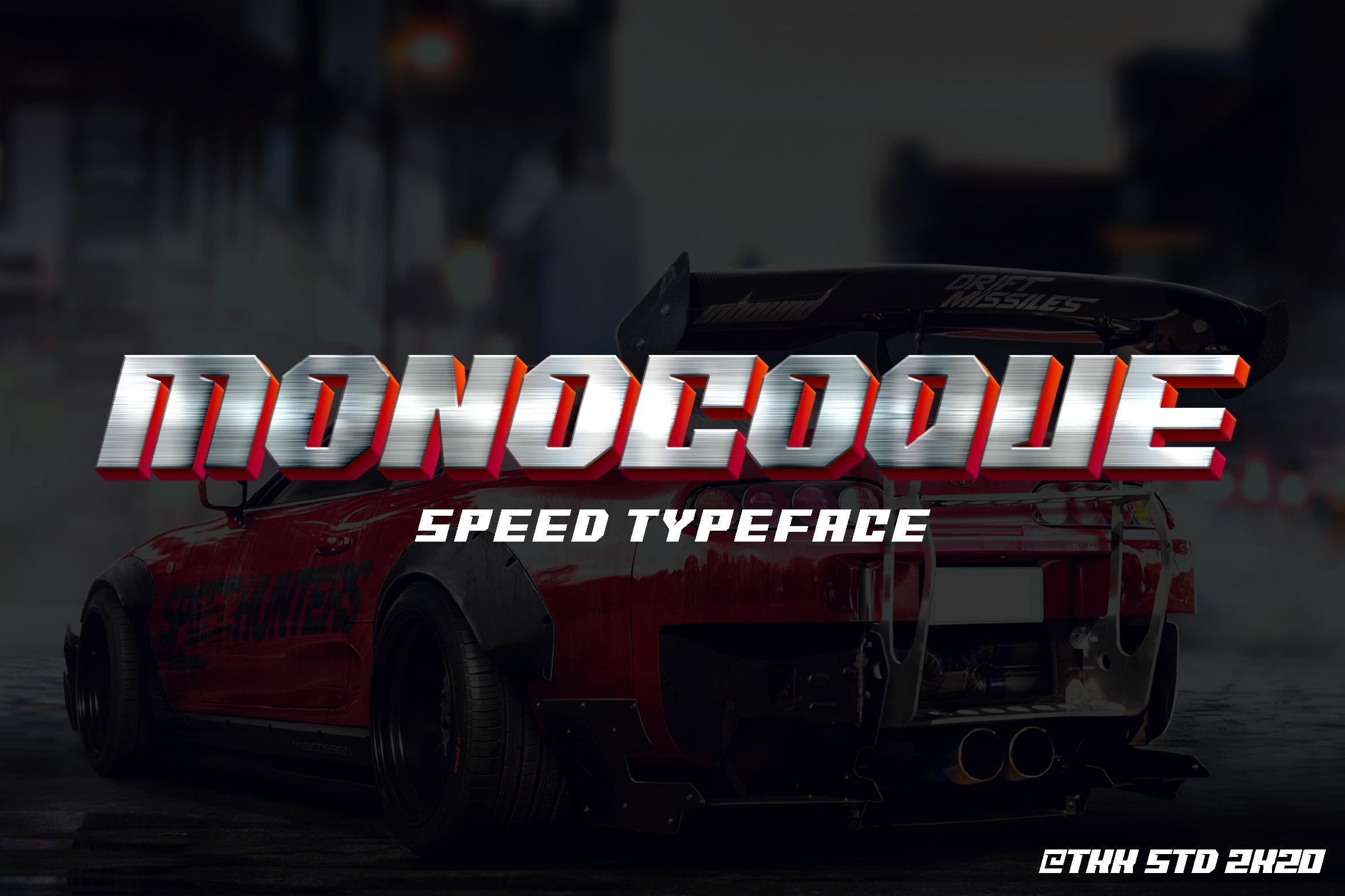 Monocoque Font