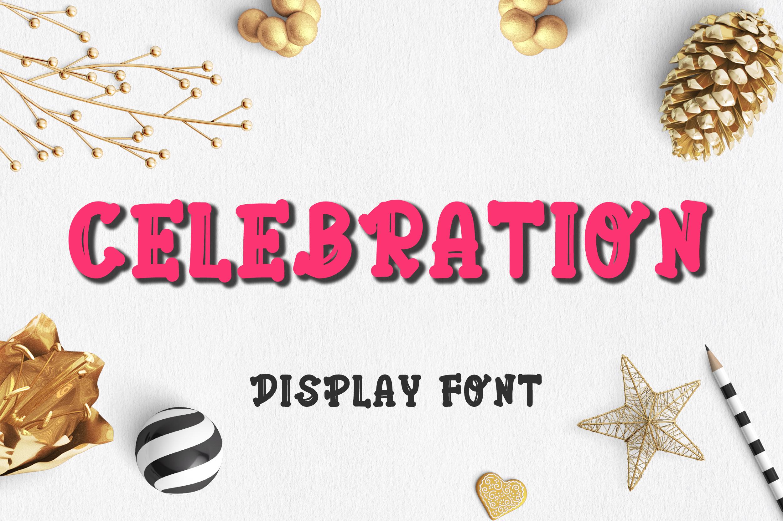 Celebration Font