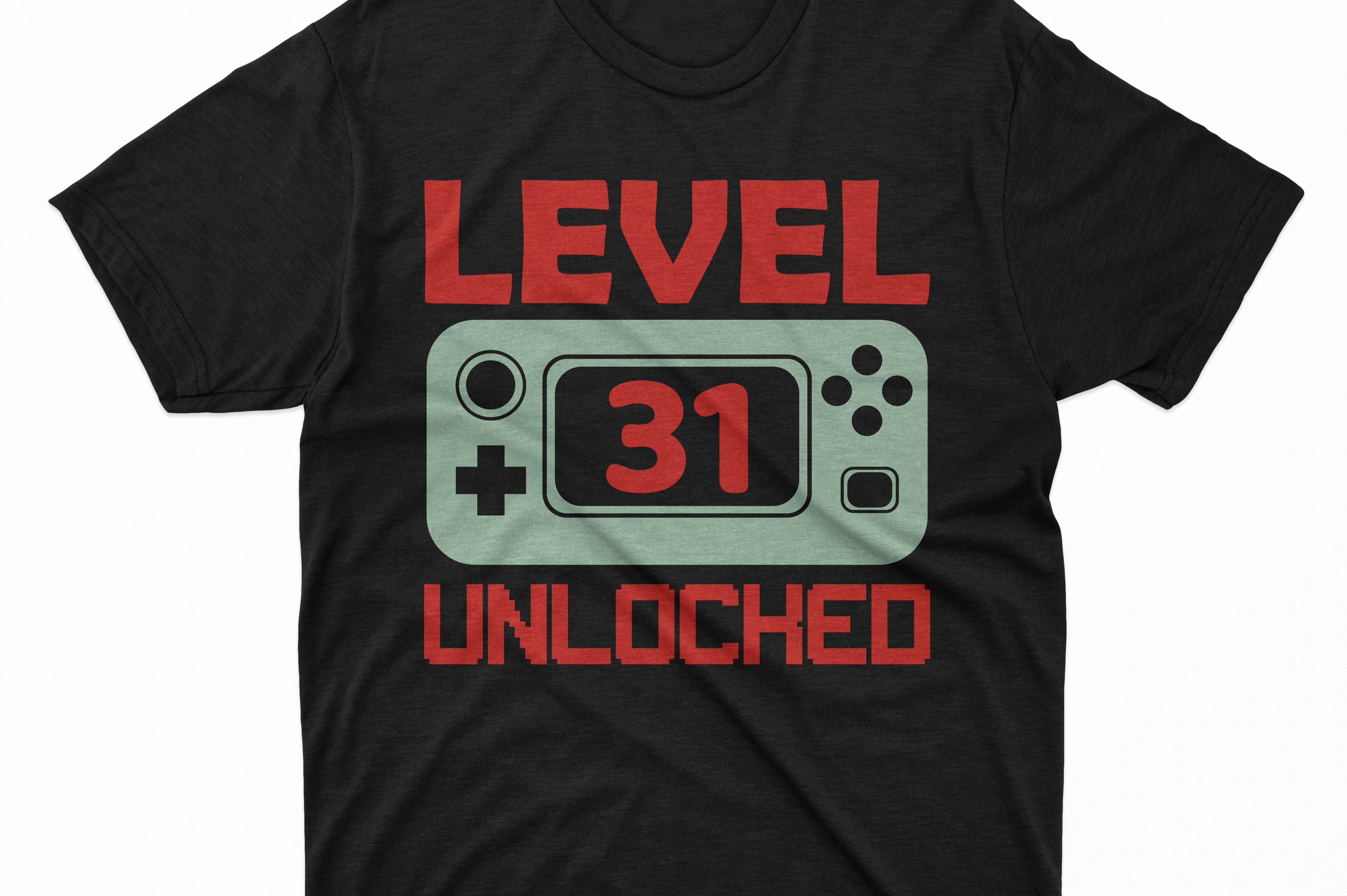 Level 31 Unlocked Gaming Shirt
