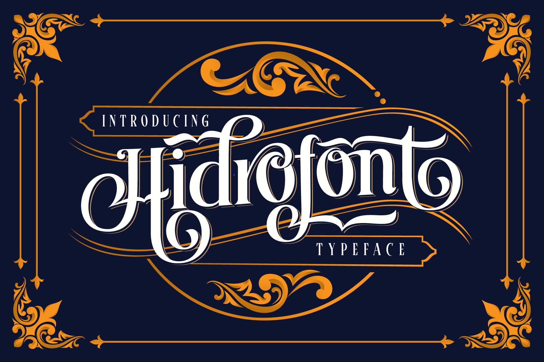 Hidro Font