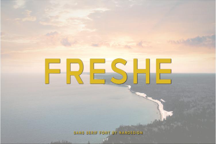 Freshe Font