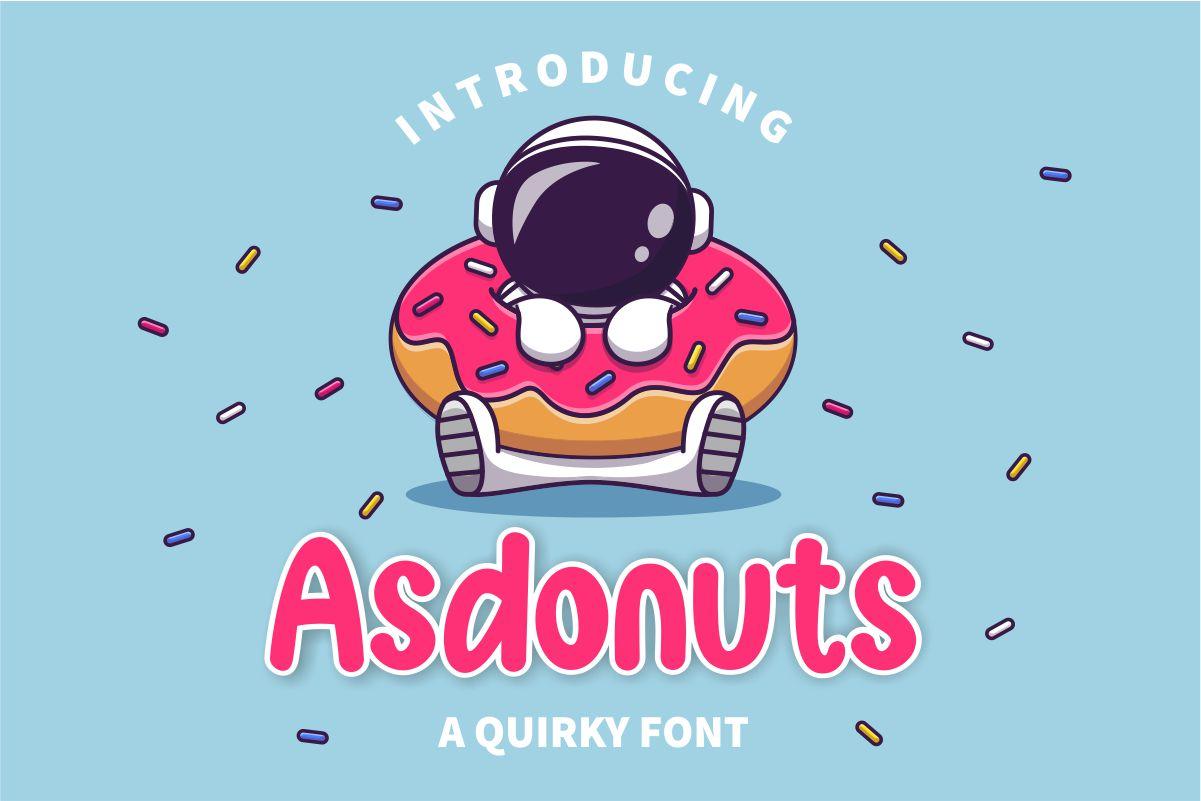 Asdonuts Font