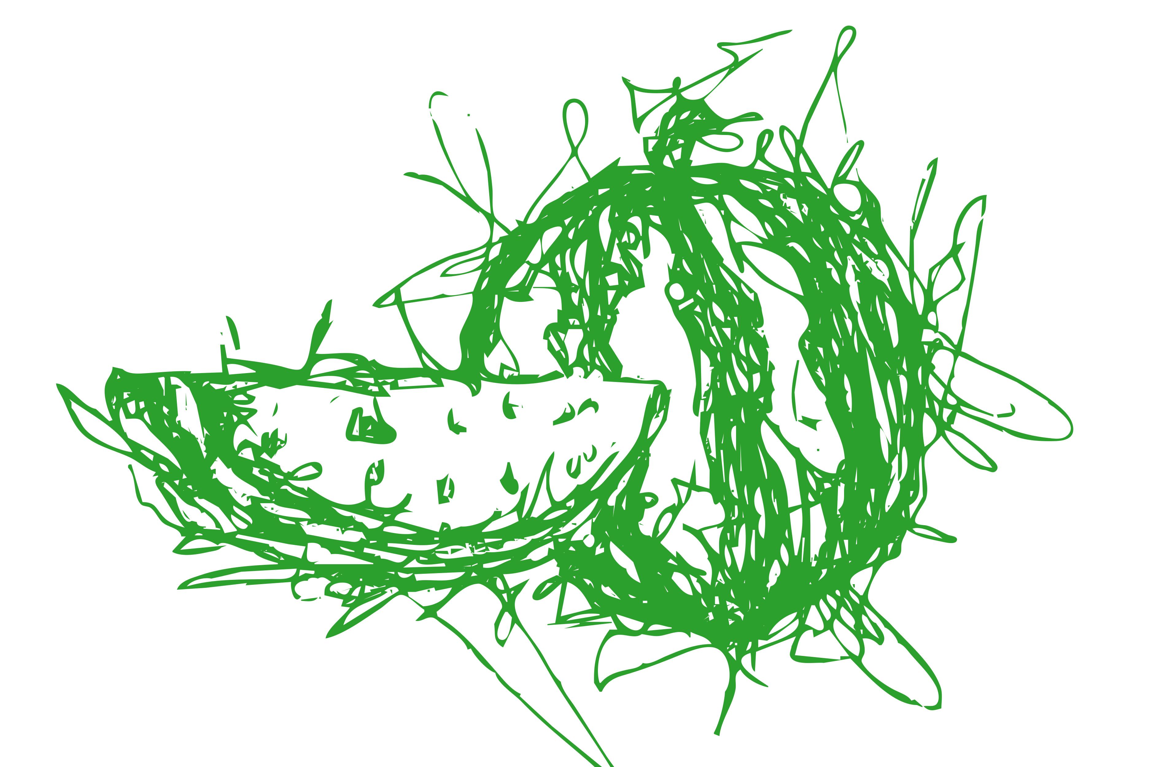 Watermelon Scribble Art