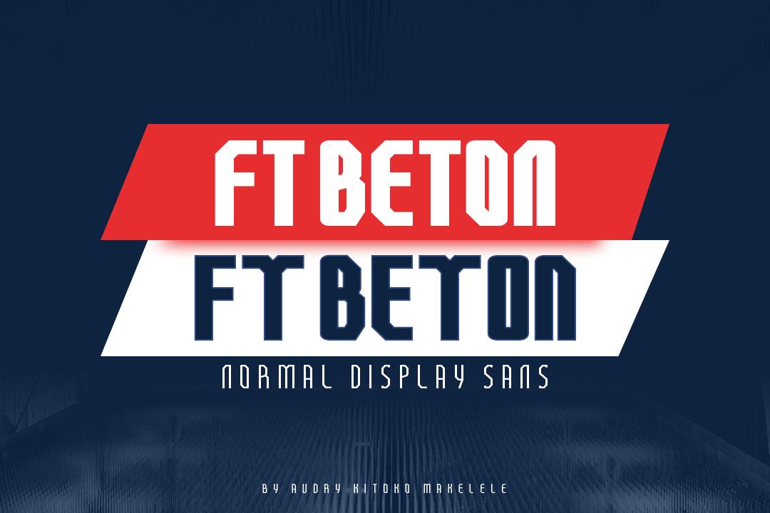 FT Beton Font